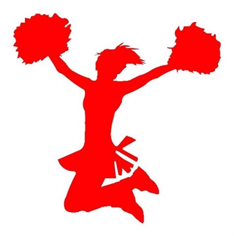 Cheerleader Silhouette Images Clipart Free Download On Clipartmag