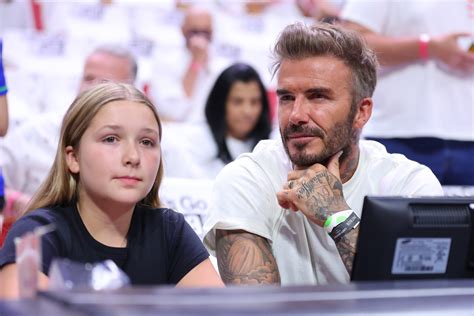 David Beckham And His Daughter Harper Are Having The Best Time In