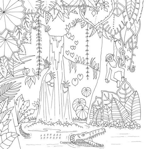 Jungle Coloring Pages For Adults At Getdrawings Free