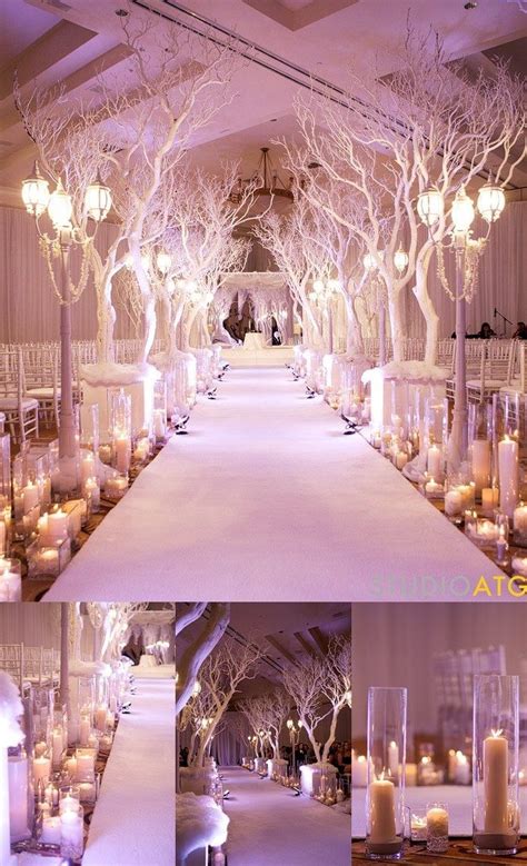 Just For The Beauty Of It Winter Wedding Thème I Like The Trees Idea