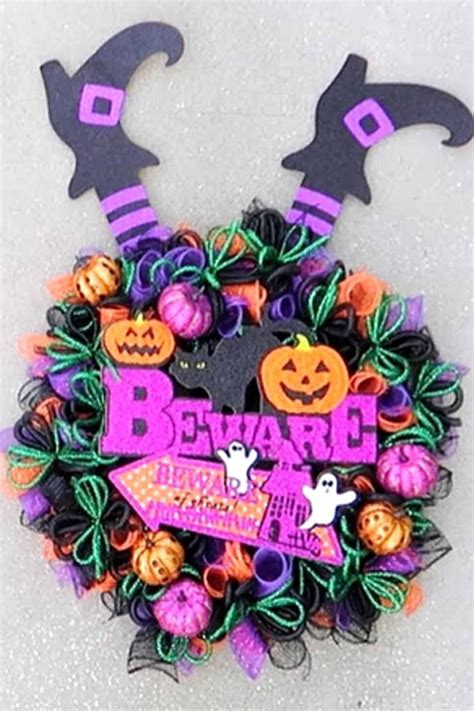 Best Dollar Store Halloween Wreath Diy Fall Wreath Ideas Learn How