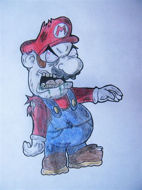 Zombie Mario By Nickoxo On Deviantart