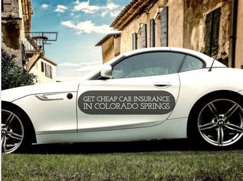 Maybe you would like to learn more about one of these? Cheap Car Insurance Colorado Springs recommends you can start with taking a quote from at least ...