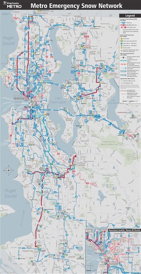 King County Metro Continues Emergency Snow Network Into Monday And