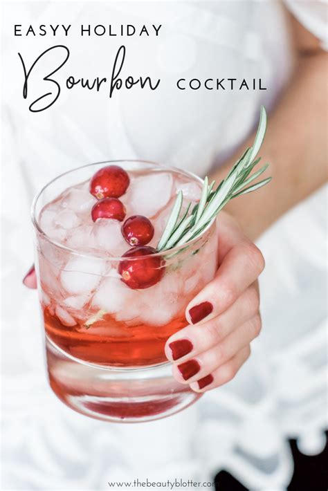 In a mixing glass, combine 1 ½ oz. EASY HOLIDAY BOURBON COCKTAIL | Bourbon cocktails ...