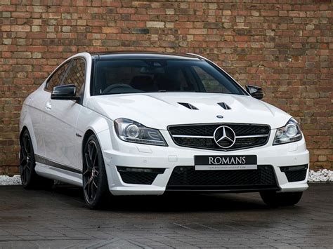 The site owner hides the web page description. 2014 Used Mercedes-Benz C63 AMG Coupe Edition 50 | Polar White