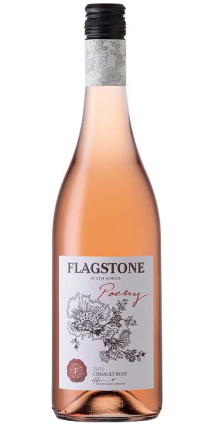 poetry cinsault rose 2023 flagstone wines we are born creative accolade proudly south