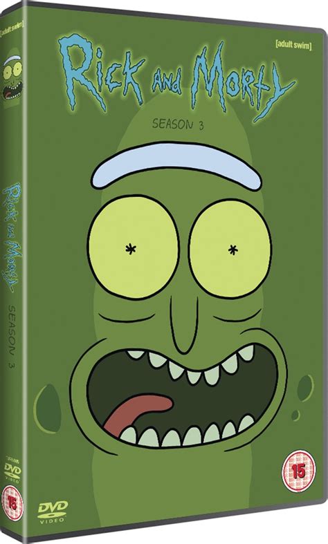 Rick And Morty Season 3 Dvd Free Shipping Over £20 Hmv Store