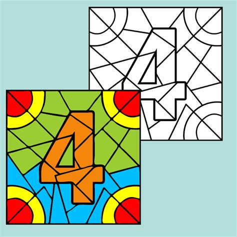 Color by Code Numbers Clipart | Color By Number - Made By Teachers