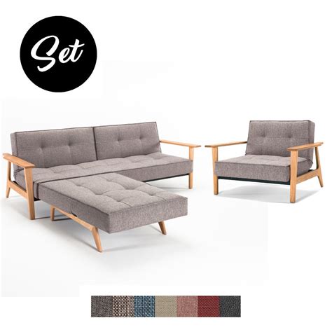 Kaufen sie sessel und sofas günstig online und garantiert versandkostenfrei. Splitback Frej Sofa und Sessel günstig im Set kaufen | BUERADO