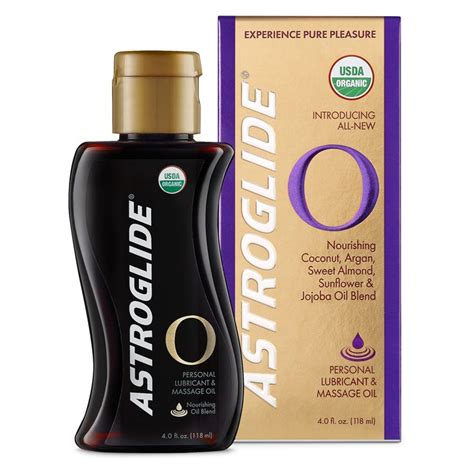 Astroglide Organic Personal Lube And Massage Oil 4 Fl Oz With Images