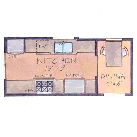 I currently have a galley kitchen, but am planning to knock out the wall facing our living room and replace it with an. Galley Kitchen Perfect Finishes An inefficient layout and ...