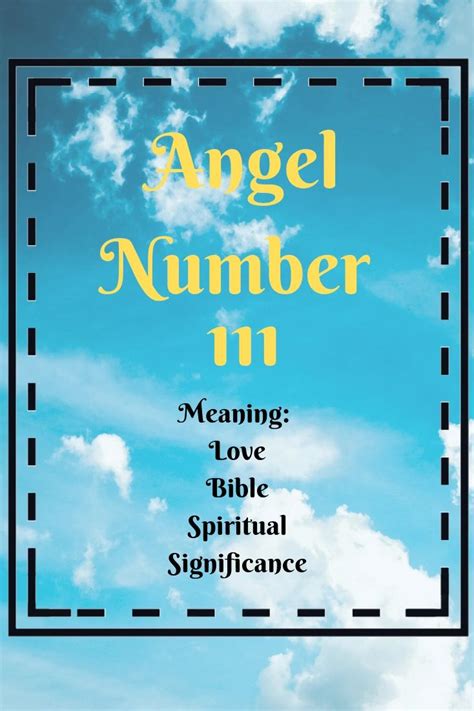 Angel Number 111 [Video] | Angel number 111, Angel number meanings, 111 meaning