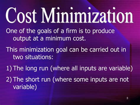 Ppt Chapter 7 Costs And Cost Minimization Powerpoint Presentation