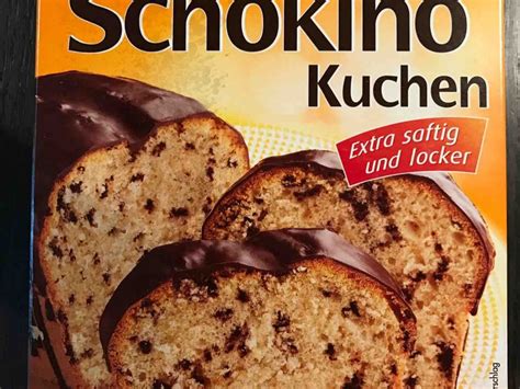Baking mix for a loaf cake with chocolate flakes. Dr. Oetker, Schokino Kuchen Kalorien - Kuchen, Torten - Fddb