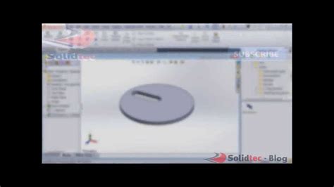 How To Create A Solidworks Design Library Feature Youtube