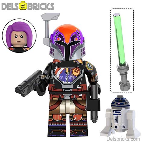 Lego Star Wars Minifigures Sabine Wren From Ahsoka Disney Plus Series Delsbricks Minifigures