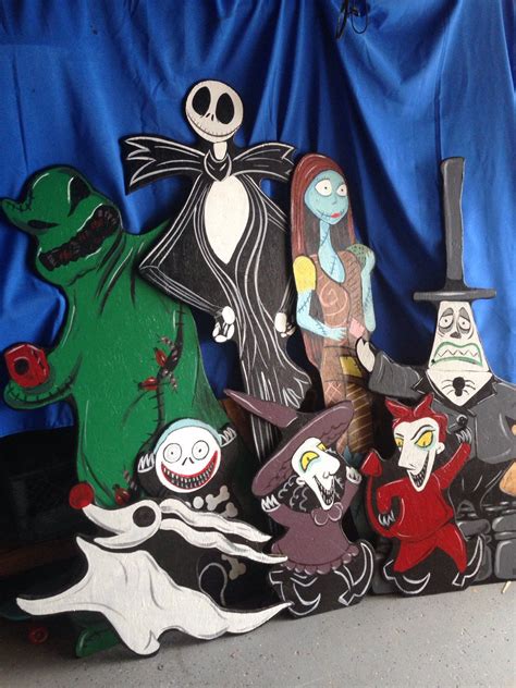 Check out our nightmare before christmas decor selection for the very best in unique or custom, handmade pieces from our shops. Nightmare Before Christmas Lawn decorations | Nightmare ...