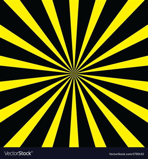 Yellow Black Background Royalty Free Vector Image