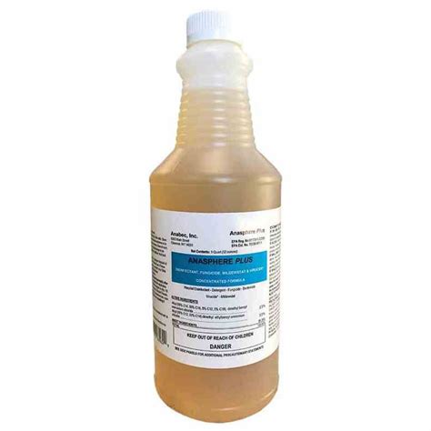 Anabec Anasphere Plus Disinfectant Concentrated