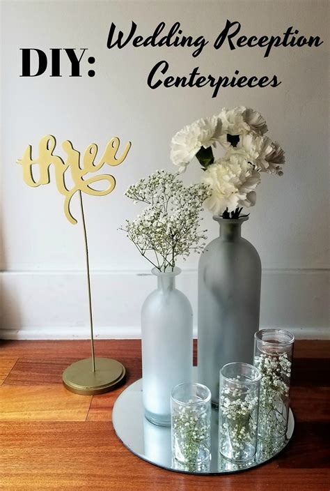 Diy Inexpensive Wedding Reception Centerpieces La Vie En May Petite