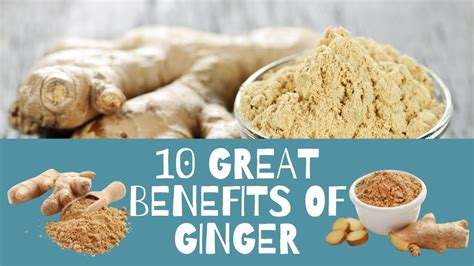 Great HEALTH Benefits Of Ginger YouTube