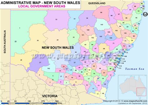 Coles, food court and shopping complex among latest sydney exposure sites. New South Wales Local Government Areas Map