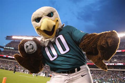 Eagles News Swoop Ranked As One Of The Nfls Best Mascots Bleeding