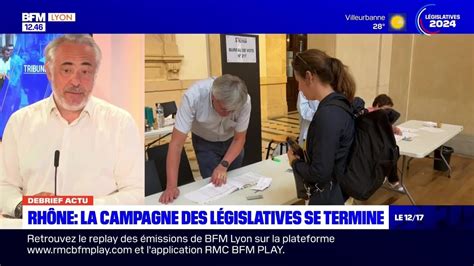 Debrief Actu du vendredi 5 juillet 2024 Rhône la campagne des