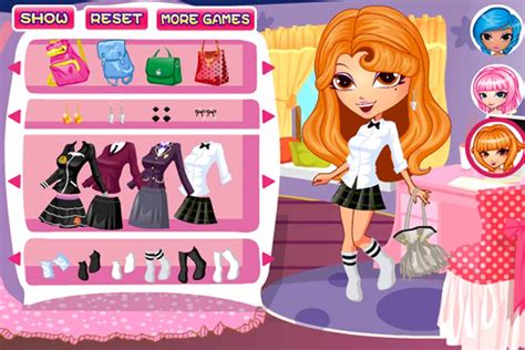 Play School Girls Dress Up Game Online School Girls Dress Up