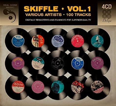 Skiffle Vol 1 4cd Diverse Artister Powermaxxno