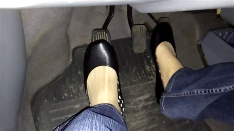Pedal Pumping Revving In Ballet Flats Youtube