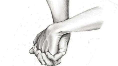 Pencil drawing of anthony hopkins as hannibal lecter →. Holding hands pencil sketch || how to draw holding hands ...