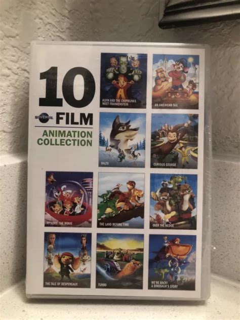 Universal 10 Film Animation Collection New Dvd Boxed Set Sealed 17