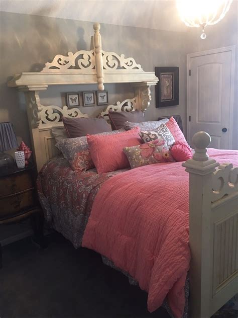 Cherry wood headboard and footboard. queen size headboard and footboard | Queen size headboard ...