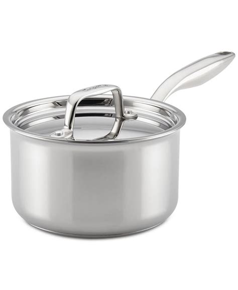 Breville Thermal Pro Clad Stainless Steel 2 Qt Saucepan And Lid