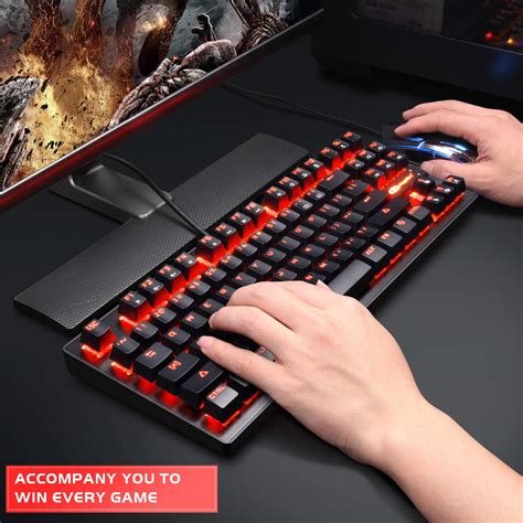 Teclado Mecánico Para Juegos Mk1 Teclados Mecánicos Rb07rwdrgh4