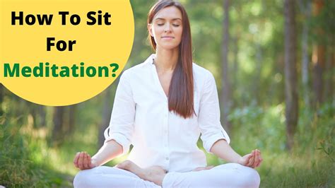 Lets Learn How To Sit Properly For Meditation Mama Is Busy