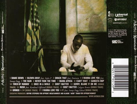 Super Capas O Melhor Blog De Capas Akon Konvicted Deluxe Edition