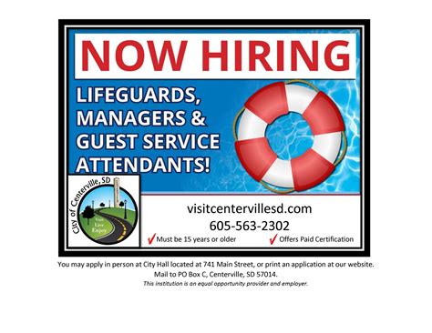 Jobs — Centerville, SD