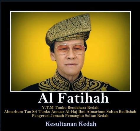 Sultan sallehuddin ibni almarhum sultan badlishah on monday has been installed as the 29th sultan of kedah. Kedahkini: Al-Fatihah - Yang Teramat Mulia Tunku Bendahara ...