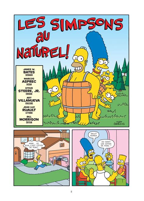 Simpsons Comics Au Naturel Part 1 By Namepuntocome On Deviantart