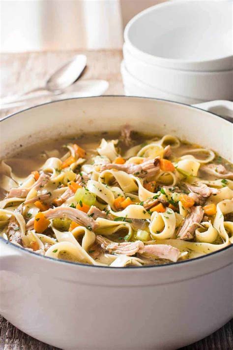 Easy Chicken Noodle Soup Dinrecipes