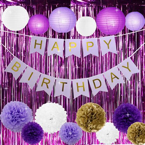 Best photo birthday decorations for teens number balloons birthday party decoration any birthday | etsy. Cheap Purple Decorations For Parties, find Purple ...