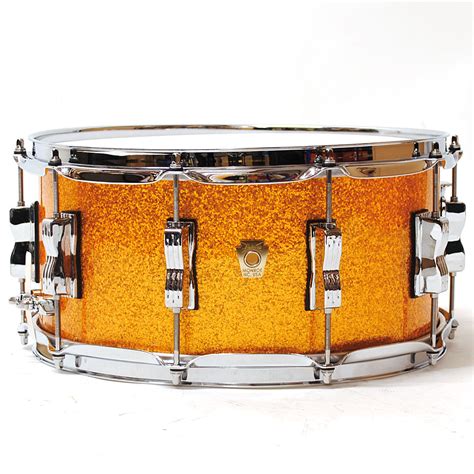 Ludwig Classic Maple 14 X 65 Gold Sparkle Snare Drum