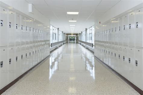School Hallway School Hallways School Interior High School Design