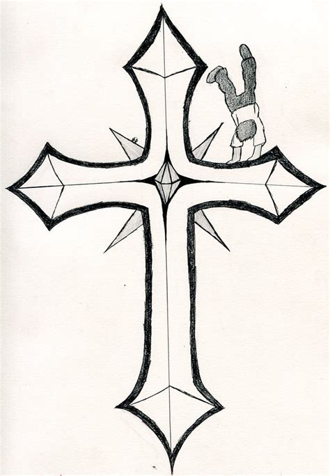 Notice that this rectangle is shorter than the first, and that it is placed above the halfway point on the upright pale. Drawings Of Crosses - Cliparts.co