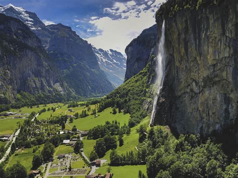 Lauterbrunnen Switzerland Is Jrr Tolkiens Rivendell