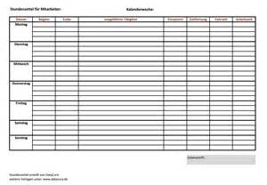 Stundenzettel vorlage für word und pdf. Kostenlose Vorlage Stundenzettel inkl. Download - Datacura