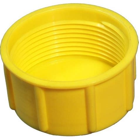 Plastic Threaded Caps M10x1 Yellow